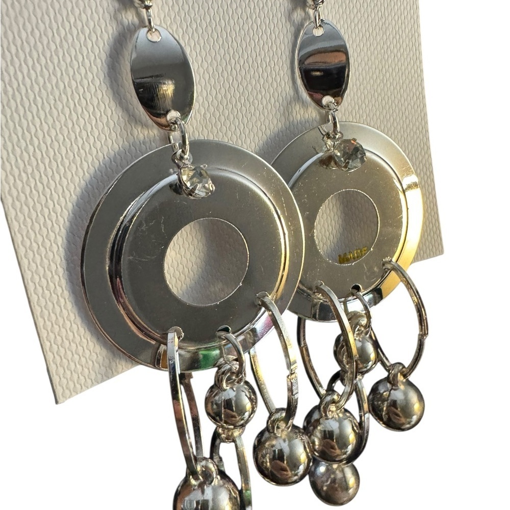 5/$25 NWT Fashion Silver Dangle Earrings - Picture 3 of 4